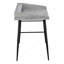 Bureau d'ordinateur avec tablettes de rangement-129224248