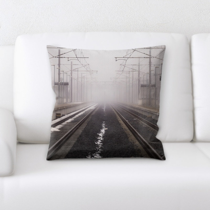 Microsuede Reversible Throw Pillow