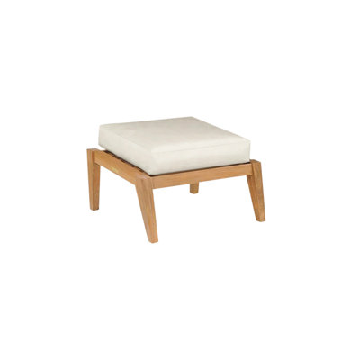 Algarve Outdoor Teak Ottoman