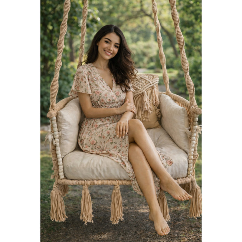 Porch Swing with Canopy
