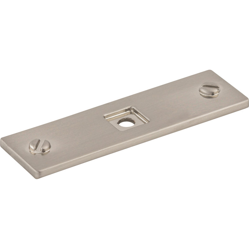 Channing  Backplate, Brushed Satin Nickel