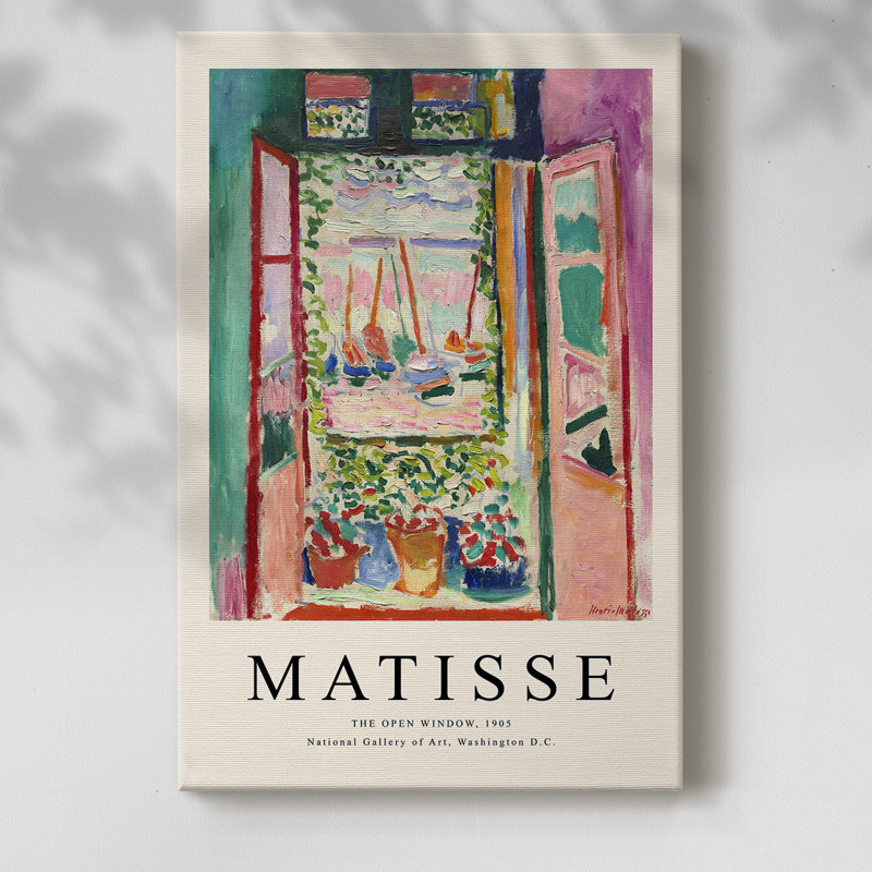 Matisse CXCVII, reproduction d'art encadrée, H 18 po x l 12 po