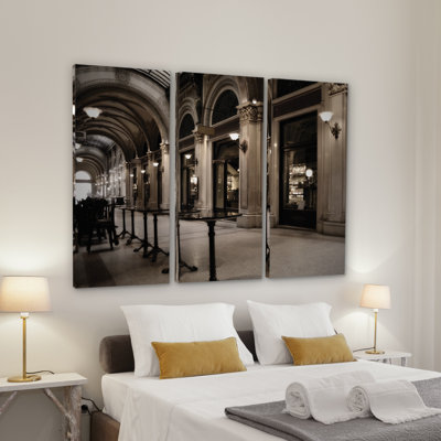 «In the City of Vienna», reproduction de photo à multiples images sur toile tendue avec châssis