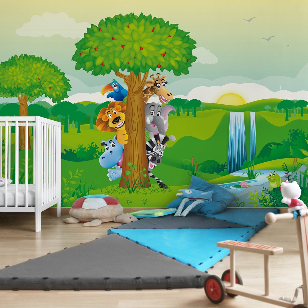 Tapete Jungle Animals 2,25 m x 336 cm