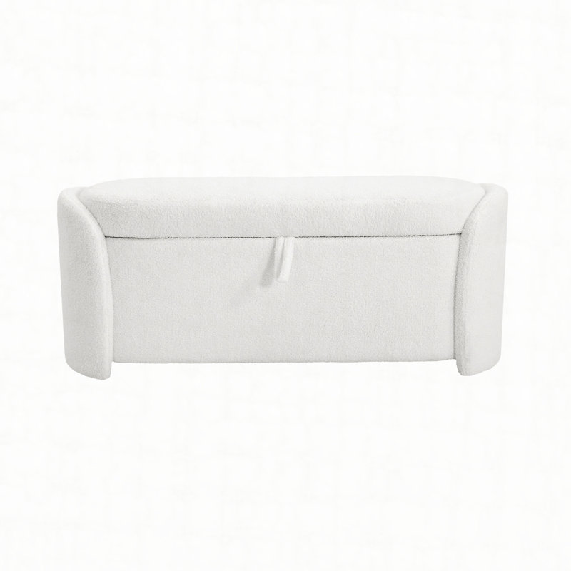 STORAGE OTTOMAN, Boucle