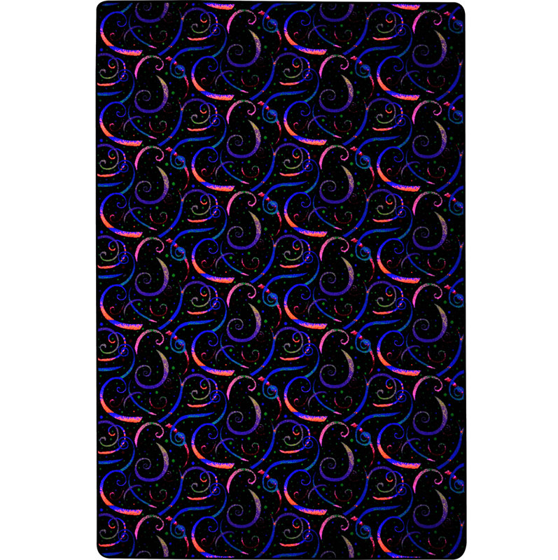 Tapis fluorescent Joy Carpets Dynamo, Rectangle 12 pi x 15 pi