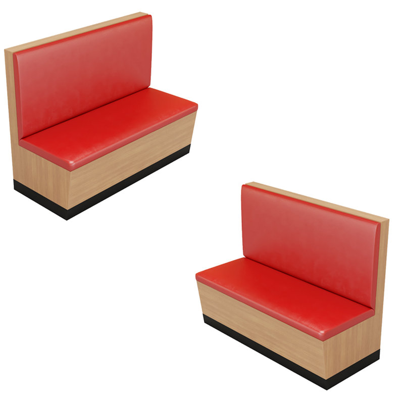 Banc rembourré en similicuir Modern Fashion Simple