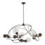 Sprig 6 - Light Unique Geometric Chandelier-55646134-55646125