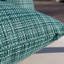 Ensemble de 2 housses de coussin et inserts tissés texturés et imperméables verts - Extérieur et intérieur 18 po x 18 po-1622991849-1715986552-1665425941