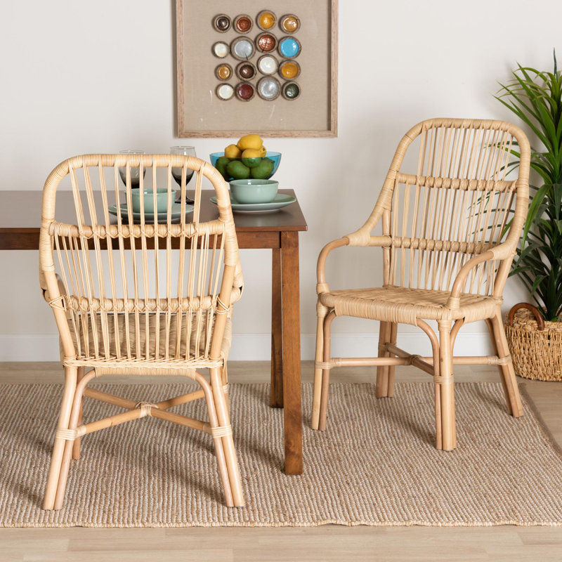 Alexaundrea 45.97cm H Slat Back Side Chair