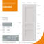 Osborne Internal Door Primed-1270167651