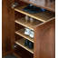 Range-chaussures multifonctionnel en bois de cerisier Nordic