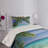 Hypnotic Coastal Polyester Coverlet-339297823