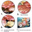 «Blooming Pink Gold Flowers Wave», ensemble de décorations murales florales modernes-1733387607-1733387608