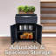 Armoire de rangement avec tablette réglable et tiroir supérieur-58103588