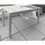Rectangular Outdoor Balcony Table , 106cm cm W 60cm cm D