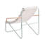 Garden Lounge Set with Table 2 Seater PASTO Metal Mint Green-2014599527