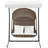 Double Swing Chair with Stand