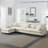 L-shaped Reversible Couch Set with Free Pillows-413811332