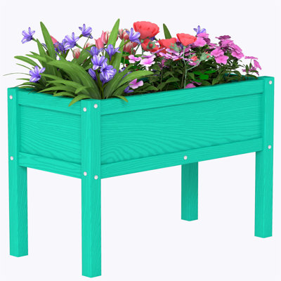 Elevated Planter Raised Garden Bed with Legs for Vegetables, Flowers, Herbs