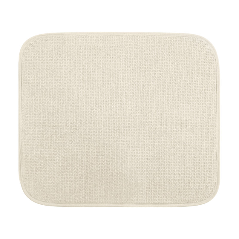 Microfiber Drying Mat 16x18 - Gray, Ivory