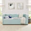 Lit de jour convertible 3-en-1 polyvalent avec couchette coulissante et poches de rangement