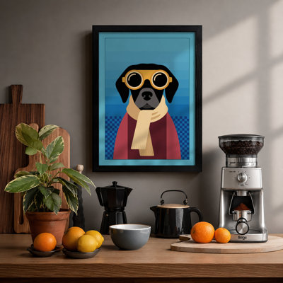 Adventurer Pup Modern - Print