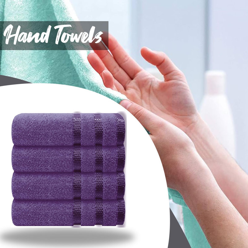 Michiharu Premium Hand Towel, Purple