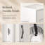 Armoire à planche à repasser murale avec rangement Planche à repasser pliante avec coussin pivotant à 180 ° résistant à la chaleur