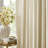Karlita Champagne Faux Silk Single 50x84" Blackout Window Curtain Panel-1279601414-1279601412