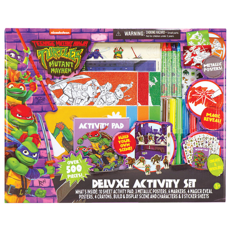 Ensemble d'activités de luxe: TMNT