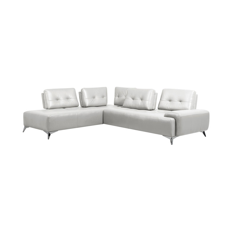 Canapé modulaire en cuir Turano Pearl