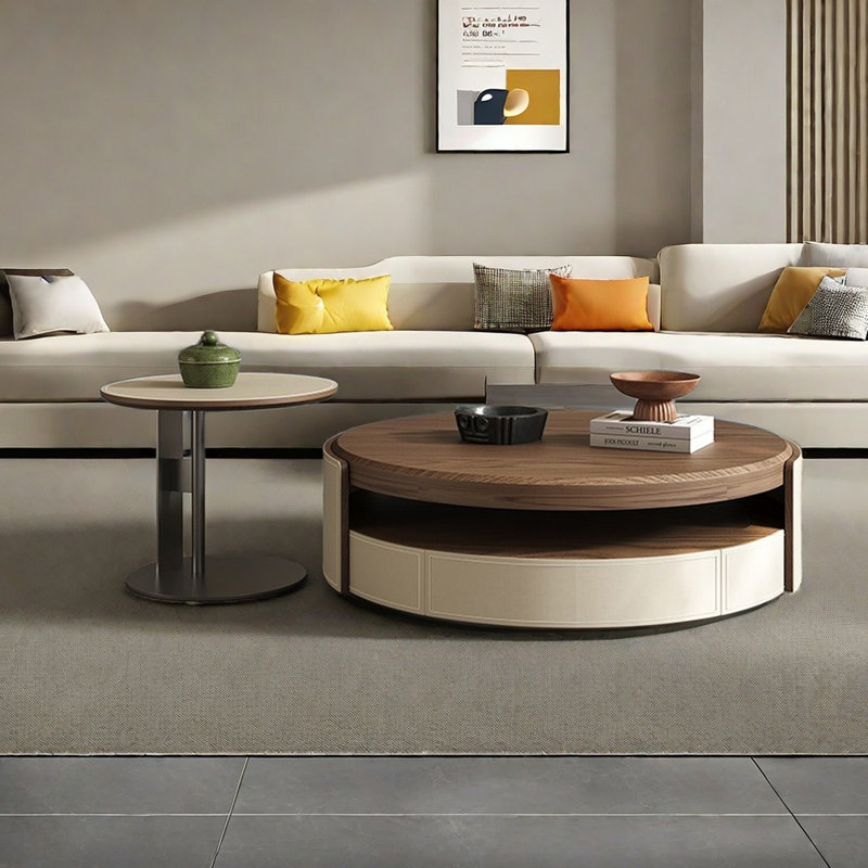 Retro style light luxury high-grade coffee table