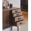Armoire d'appoint en bois massif pour rangement