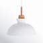 Luminaire suspendu en forme de dôme à 1 lumière Ozma-218796544
