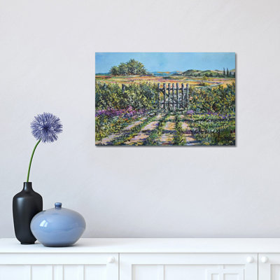 Mary's Field by Sinisa Saratlic - Painting on Canvas