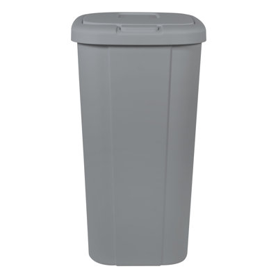 Plastic Touch Top Kitchen Trash Can - 13.3 Gallons