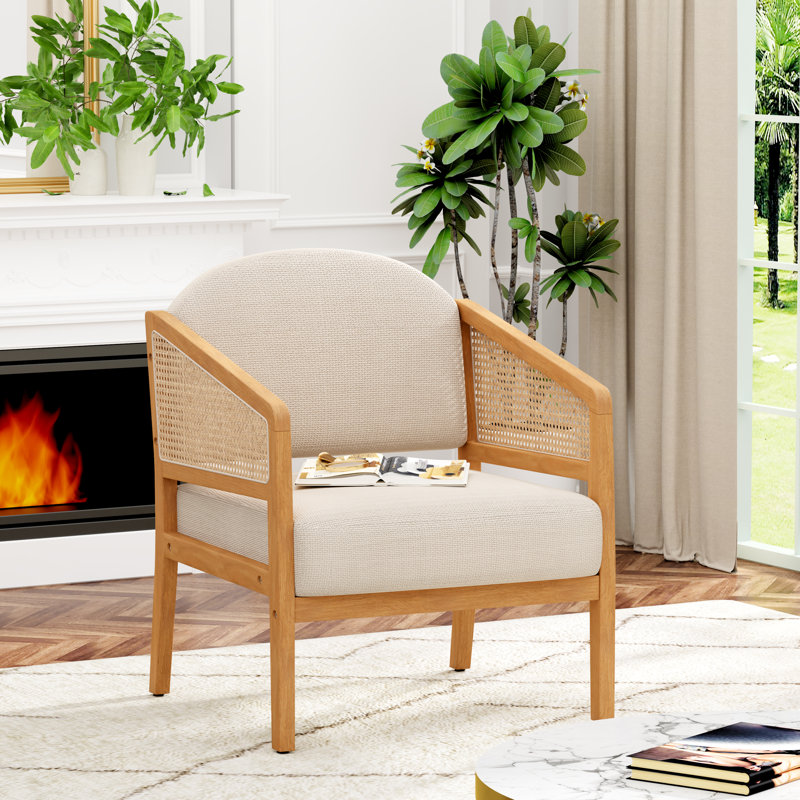 Chaise d'appoint rembourrée
