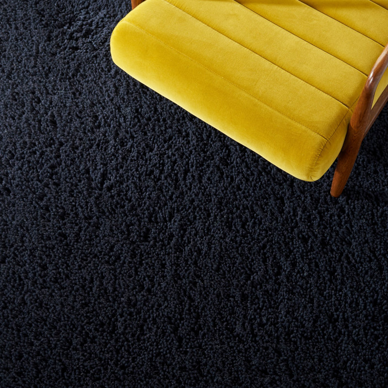 Assar Black Area Rug, Runner 2'3" x 8'