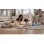 3+2 Seater Convertible Linen Sectional Sofa Set with Storage Ottoman-303591763