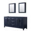 Daria 71'' W Double Bathroom Vanity Base-1071940506