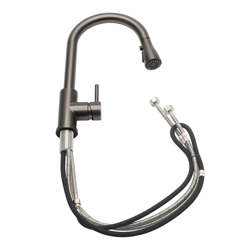 Belfry Kitchen Orin Kitchen Faucet, Gray