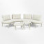 6 - Piece Outdoor Patio Conversation Set With Cushions-1275253846