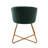 18.91'' H Velvet Upholstered Armchair-982052950-972441174