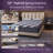 10'' Medium Firm Hybrid Mattress In A Box With Memory Foam & Pocket Springs-1452738514