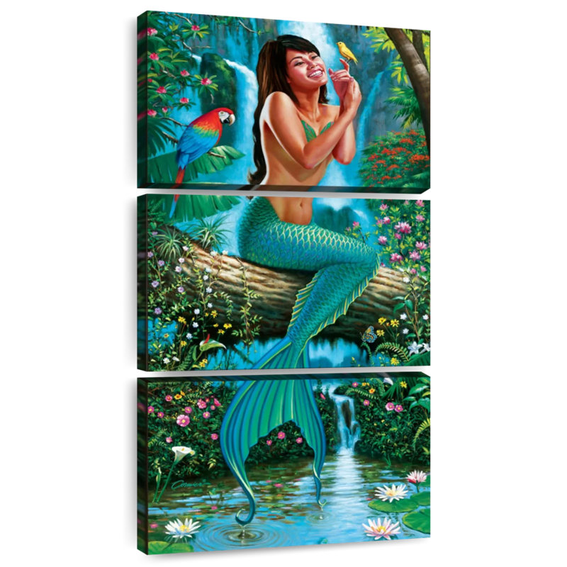 Terre d'enchantement, 38" H x 18" W