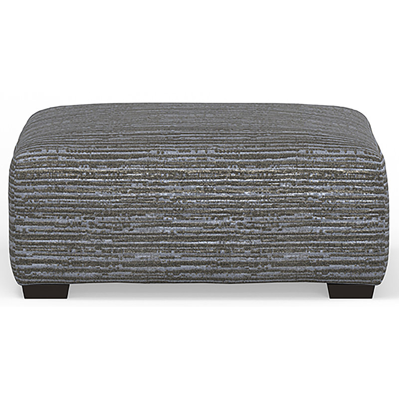 Mornimont Upholstered Ottoman, Pewter 100% Polyester