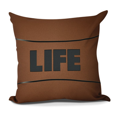 Goals, Gourds, And Gatherings Outdoor Reversible Throw Pillow