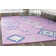 Bodrum Tribal Native Pink Area Rug