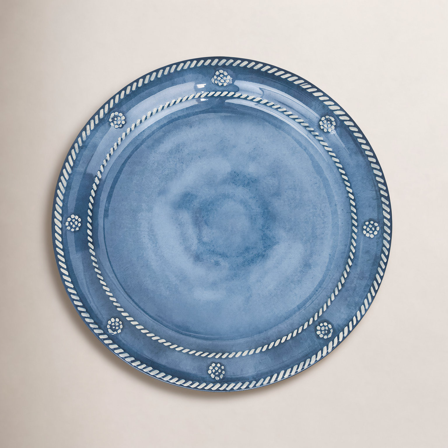 Berry & Thread 9" Salad Plate, Ocean